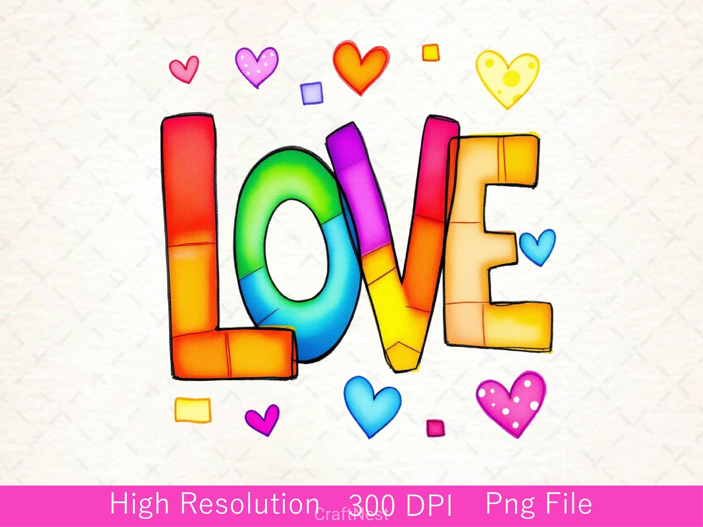 Valentine's Day Love Clipart Bundle 7