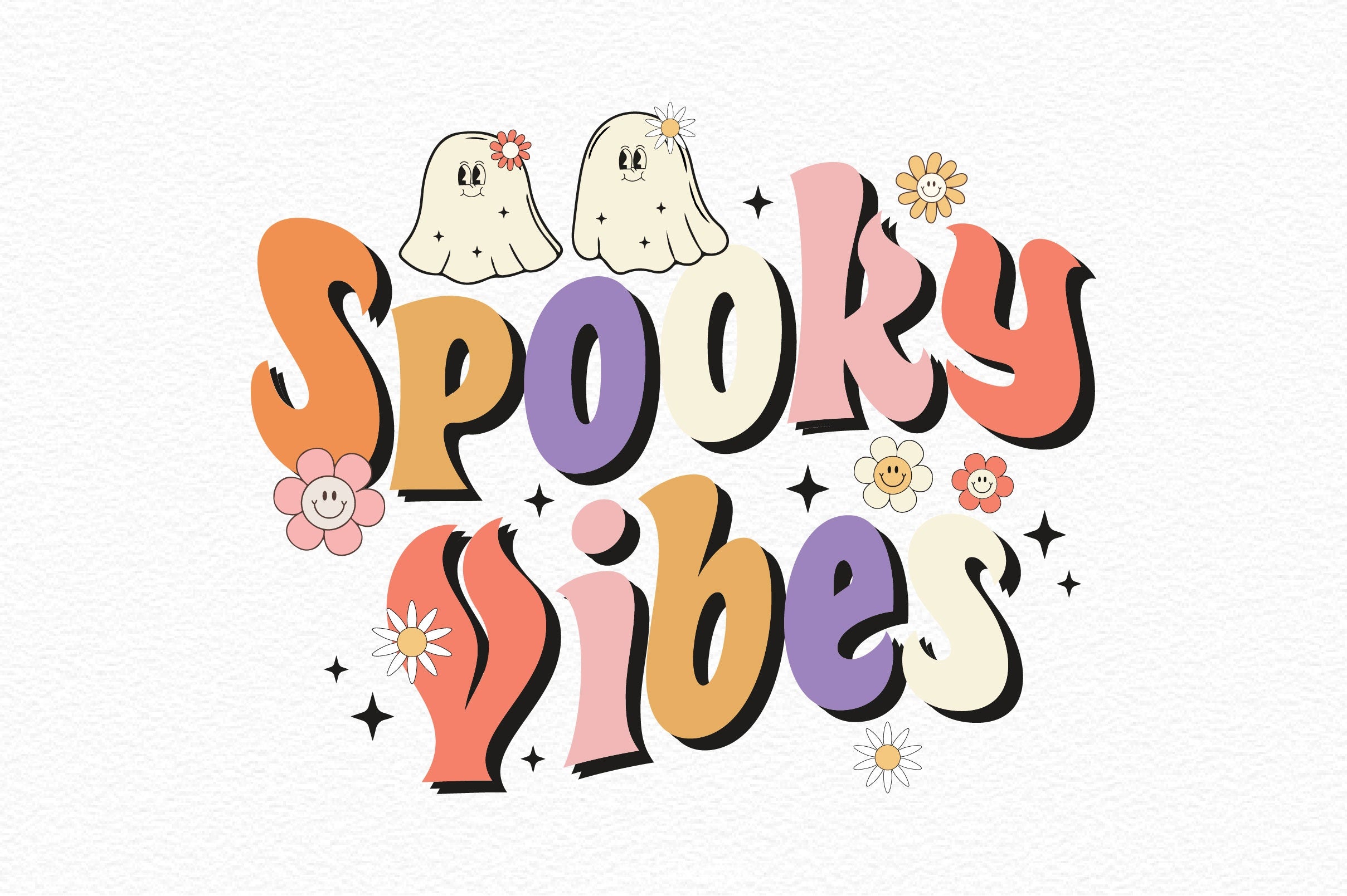Spooky Vibes Clipart Bundle 4
