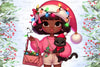 Christmas Girl Design Clipart Bundle 6