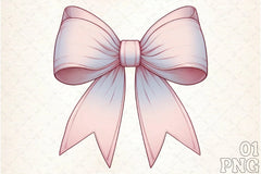 Coquette Bow Clipart Bundle 9 - CraftNest - Digital Crafting and Art