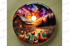 Stained Glass Farm Animals Clipart Bundle 2 - CraftNest - Digital Crafting and Art