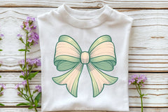 Green Coquette Bow Clipart Bundle - CraftNest - Digital Crafting and Art