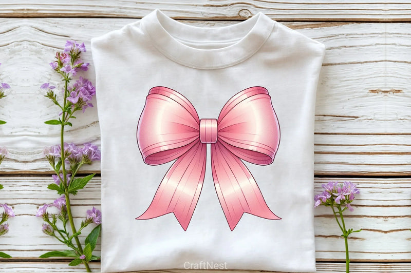 Coquette Bow Clipart Bundle 8 - CraftNest - Digital Crafting and Art