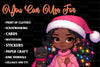 Christmas Girl Design Clipart Bundle 18