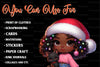 Christmas Girl Design Clipart Bundle