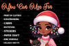 Christmas Girl Design Clipart Bundle 11