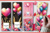 Valentine's Day Balloons Bookmarks
