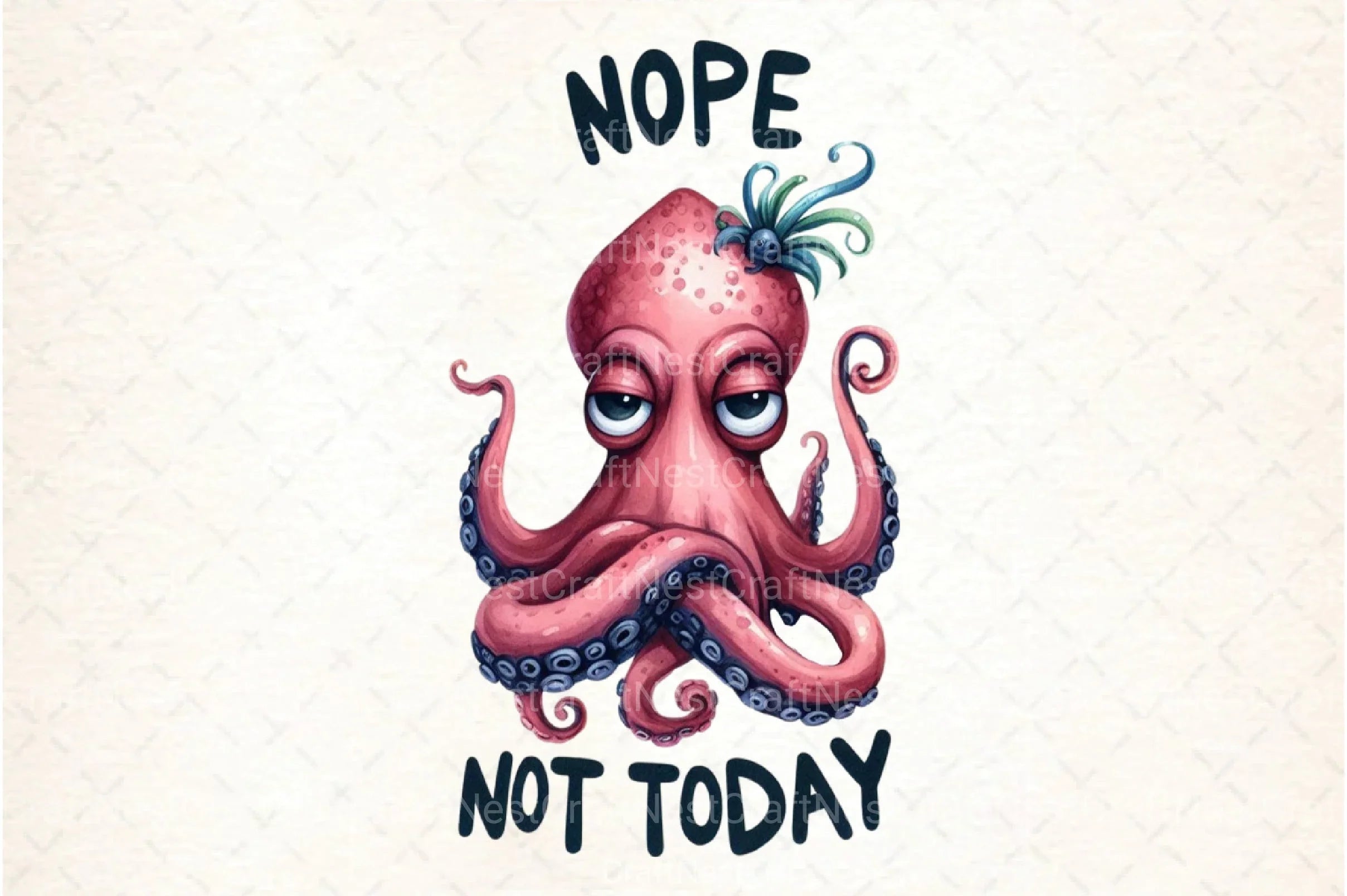 Nope Not Today Clipart Bundle - CraftNest - Digital Crafting and Art