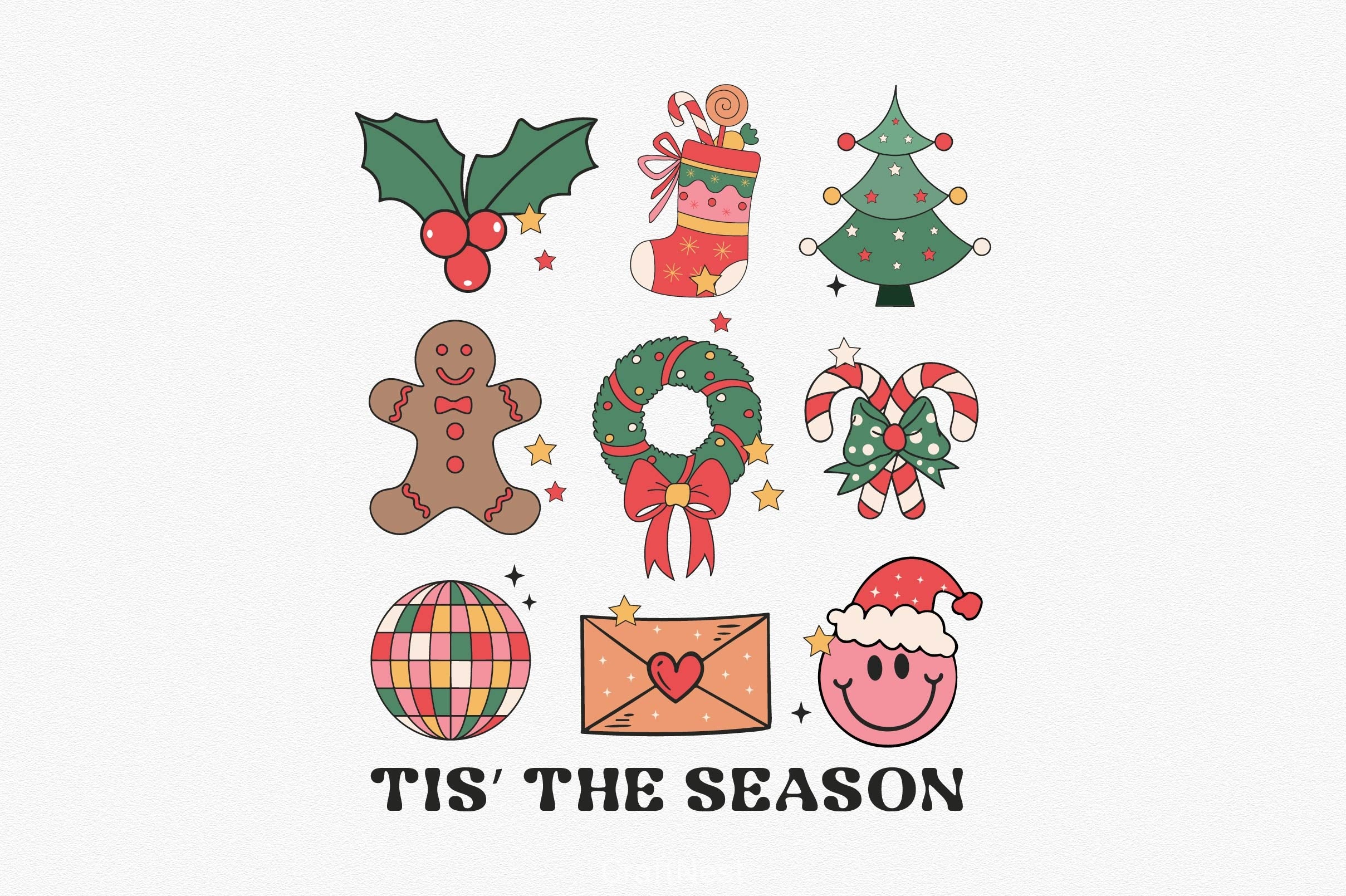 Tis The Season Clipart Bundle