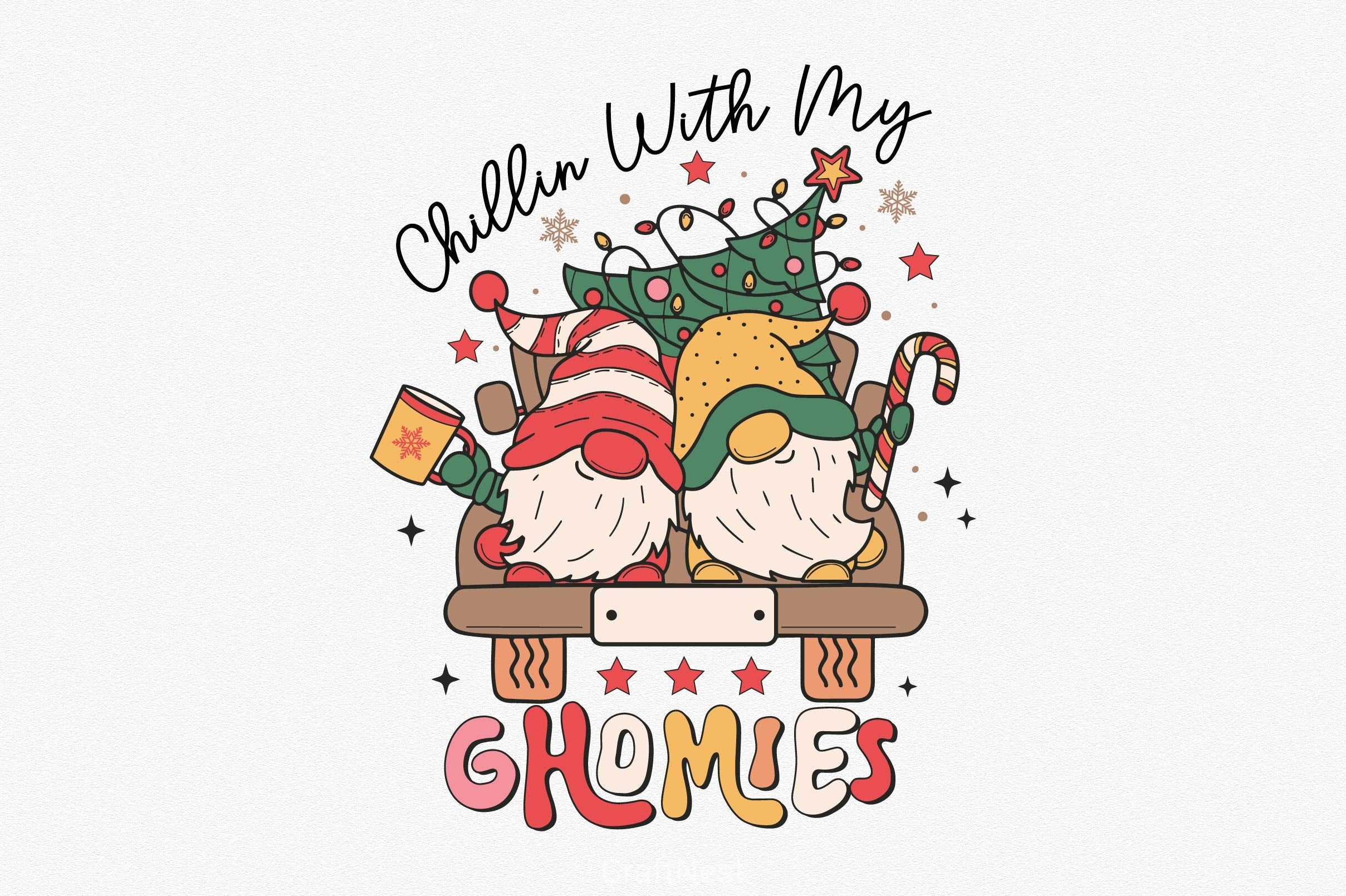 Chillin With My Ghomies Clipart Bundle
