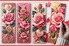 Valentine's Day Rose Bookmarks Bundle