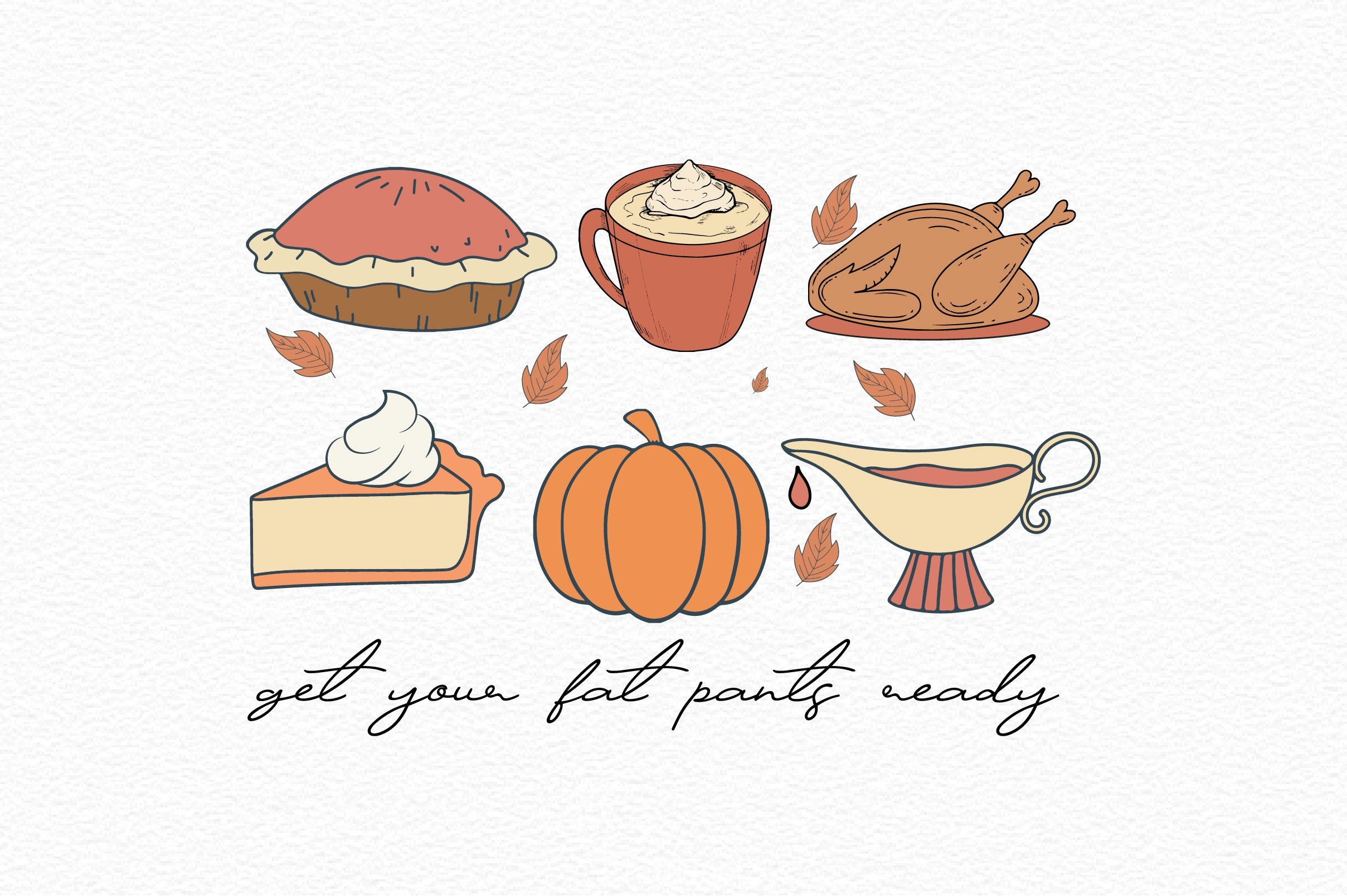 Get Your Fat Pants Ready SVG Bundle 2