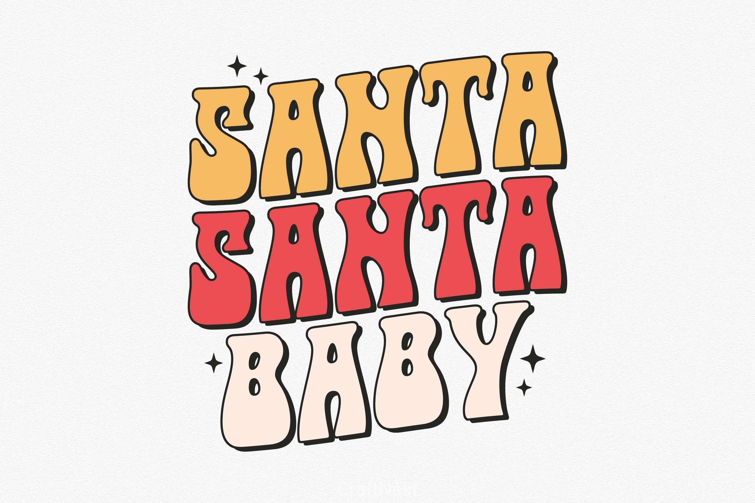 Santa Baby Clipart Bundle
