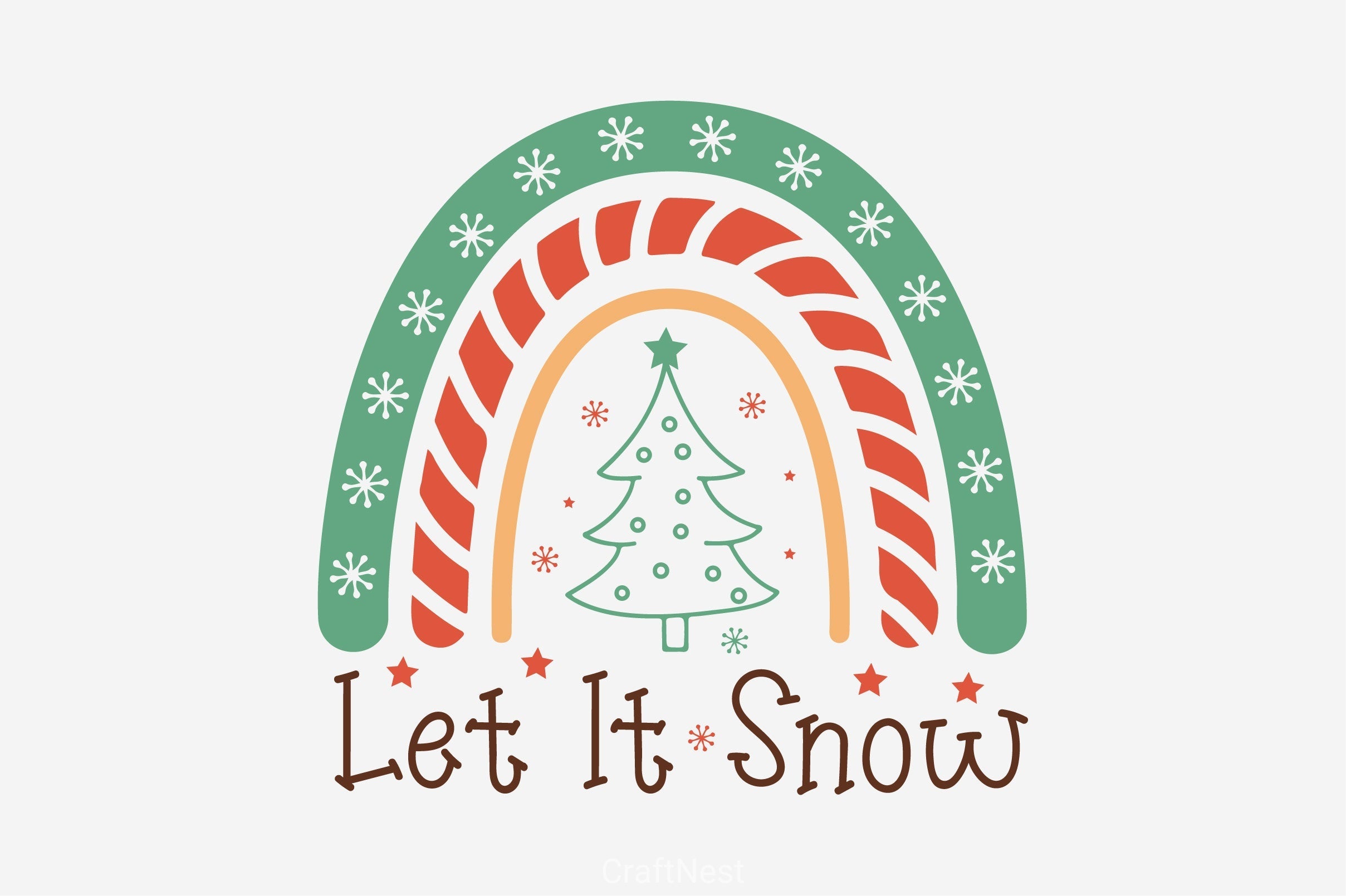 Let It Snow SVG Bundle