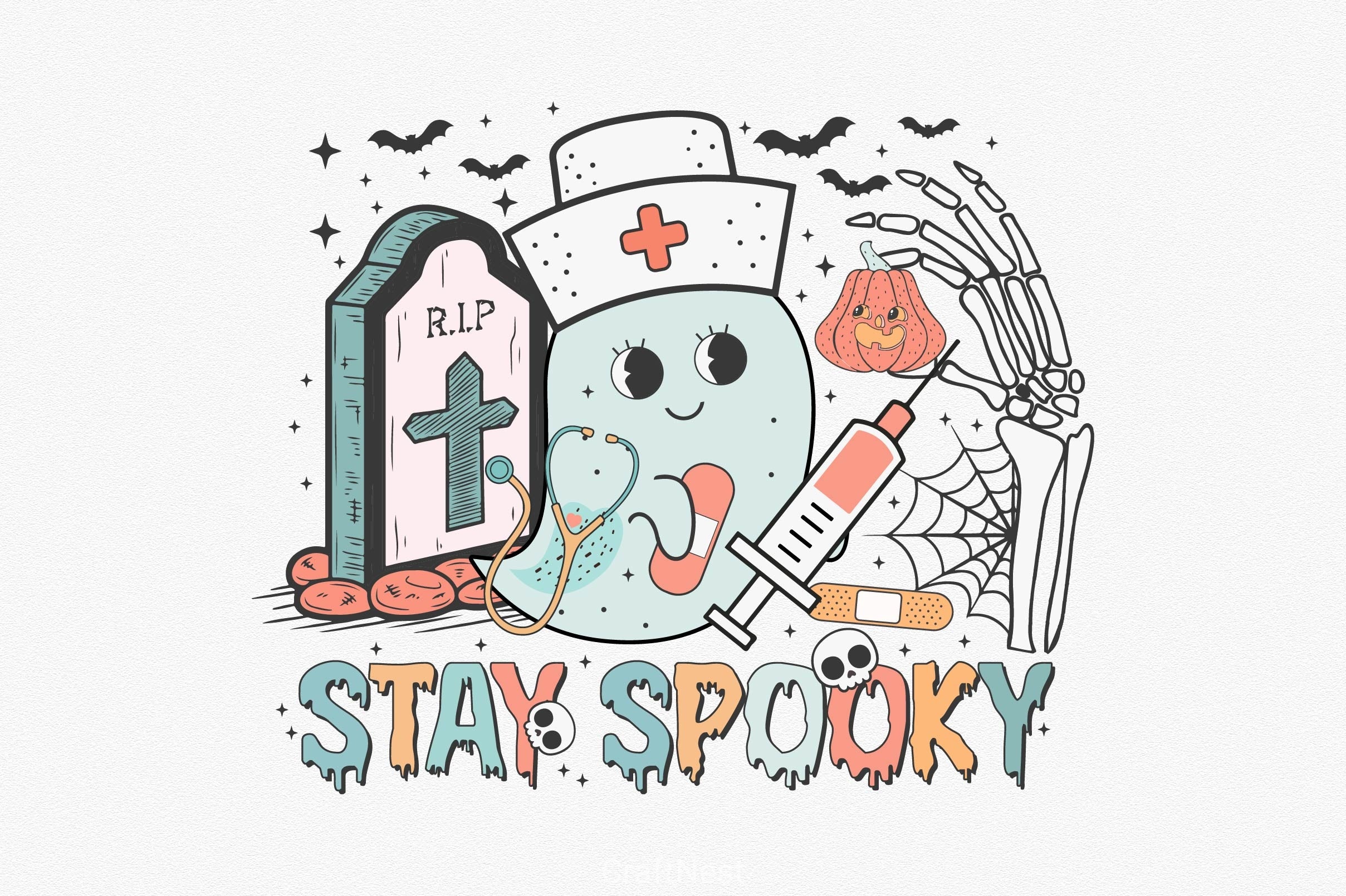 Stay Spooky Clipart Bundle 8