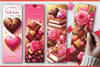 Valentine's Day Chocolates Bookmarks Journal
