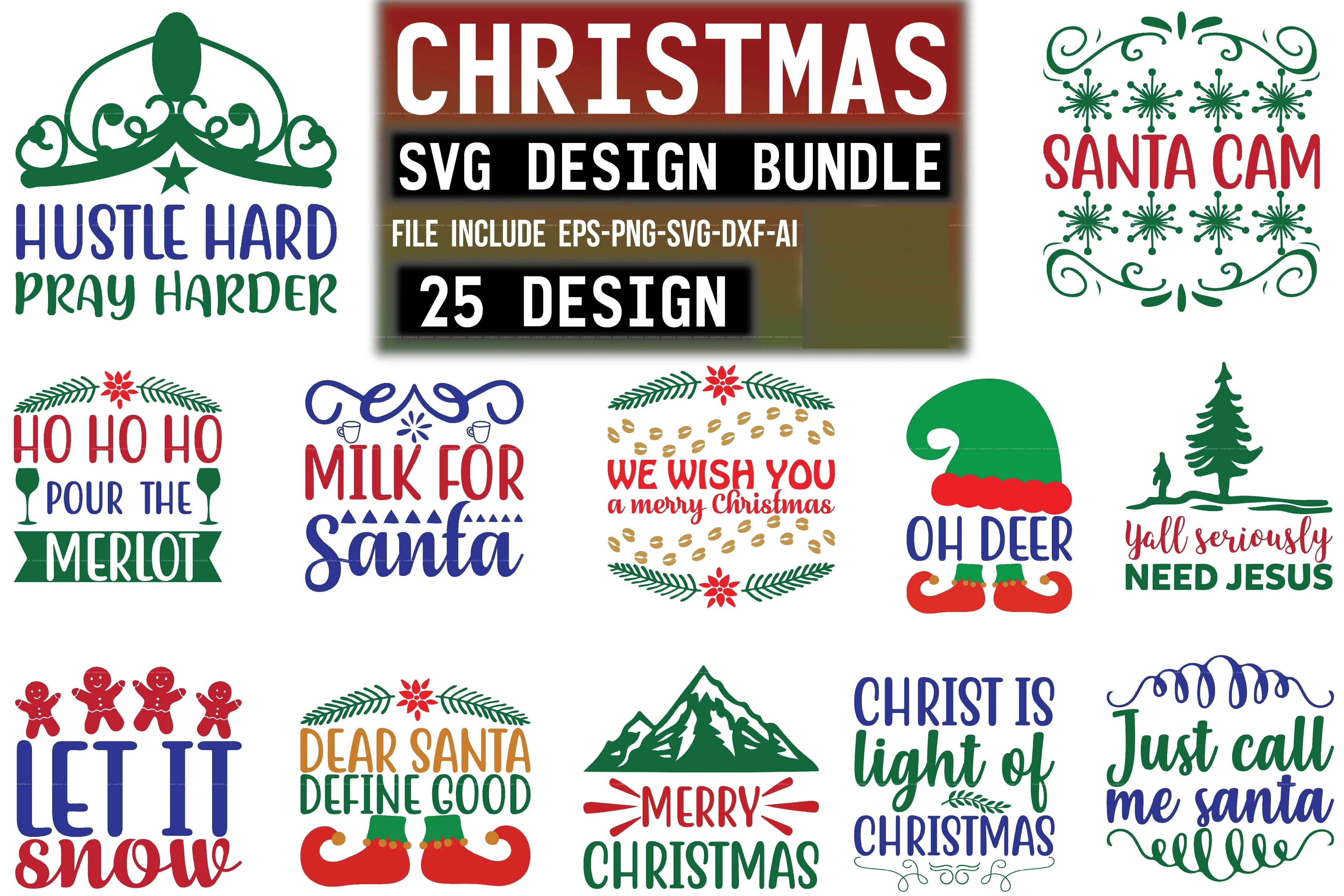 Christmas Design SVG Bundle