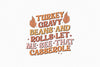 Turkey Gravy Beans And Rolls Let Me See That Casserole SVG Bundle