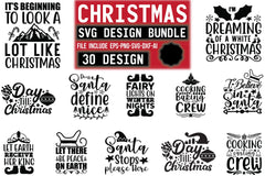 Christmas SVG Bundle 25 - CraftNest - Digital Crafting and Art