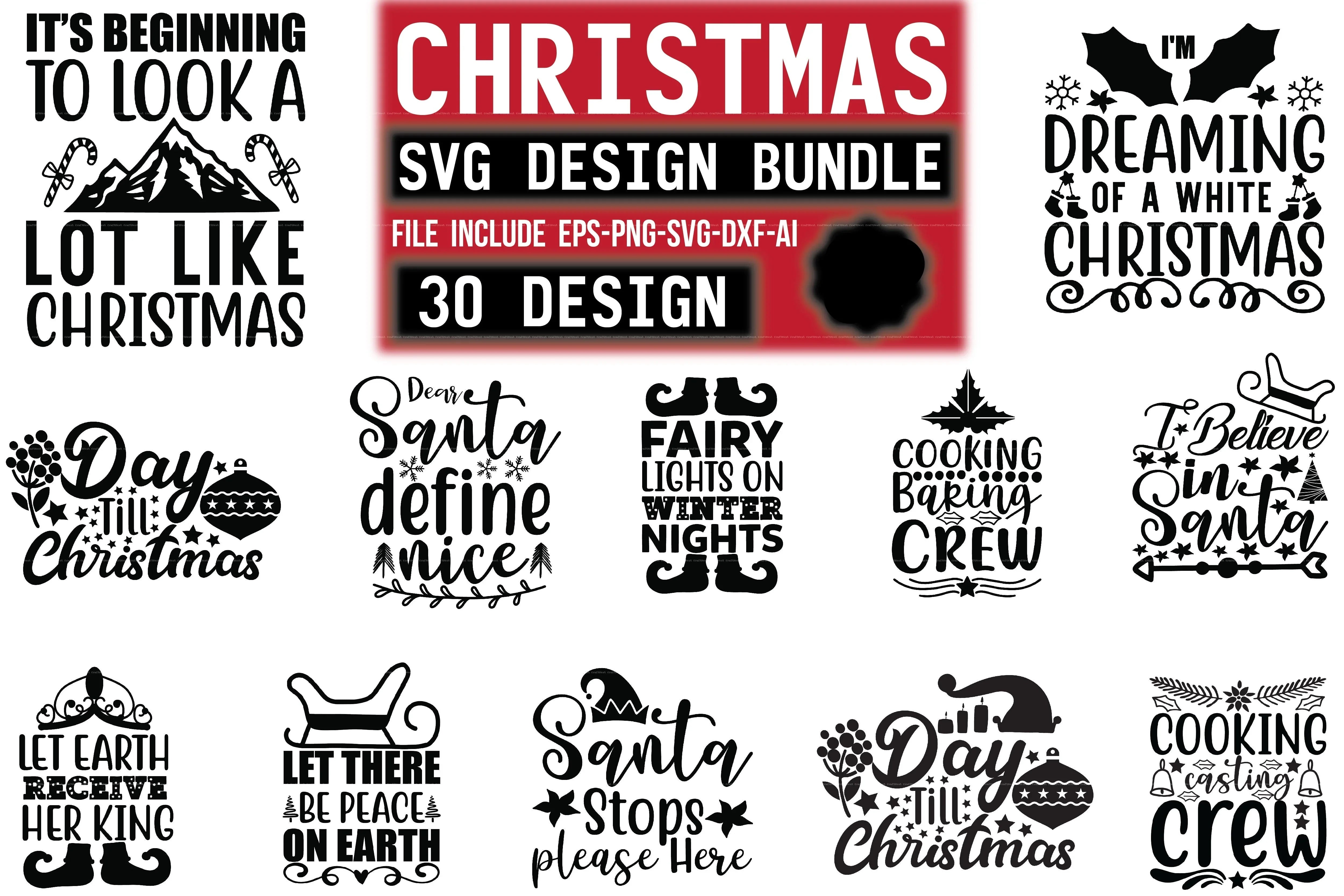 Christmas SVG Bundle