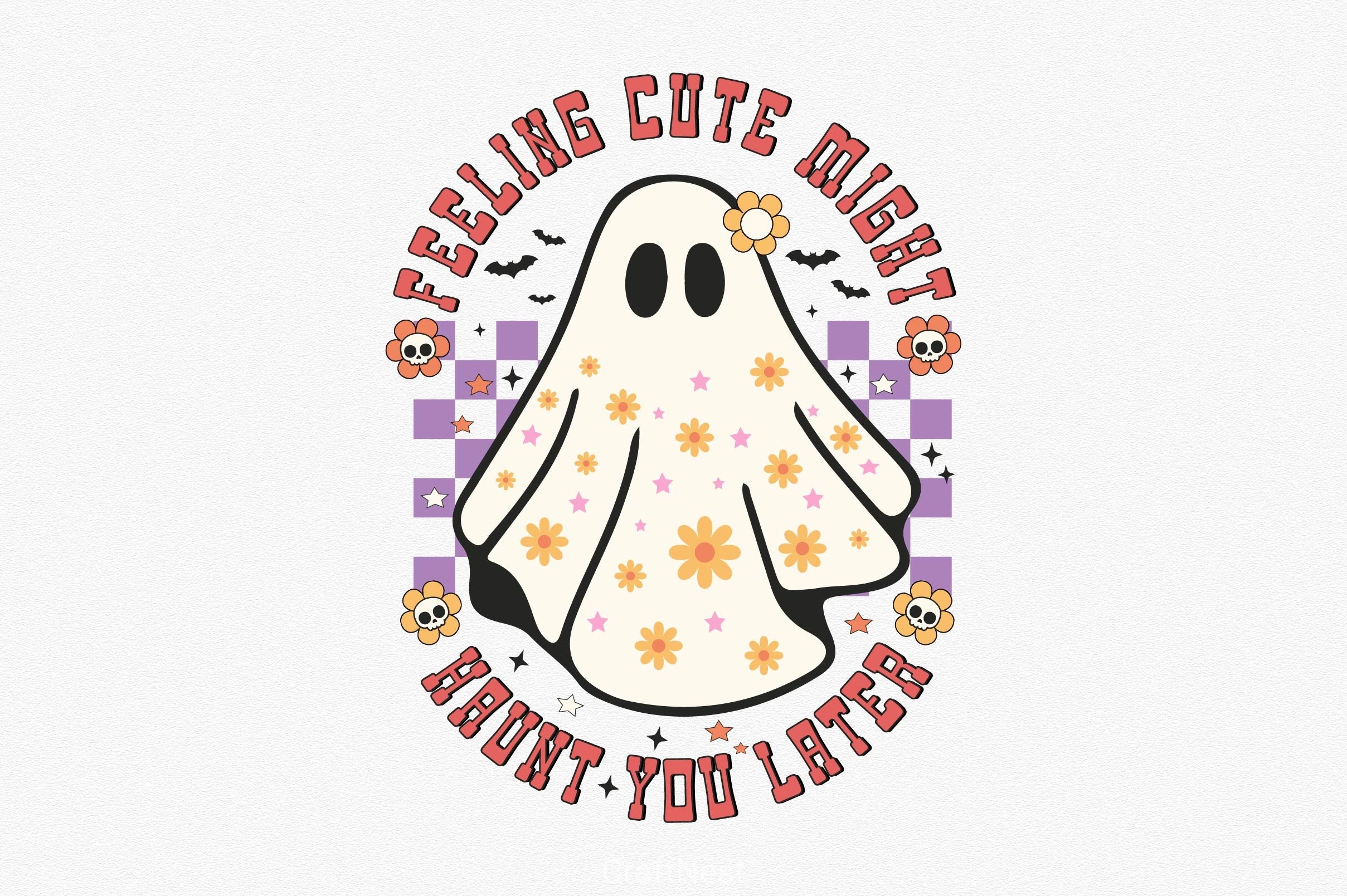 Feeling Cute Might Haunt You Later Clipart Bundle