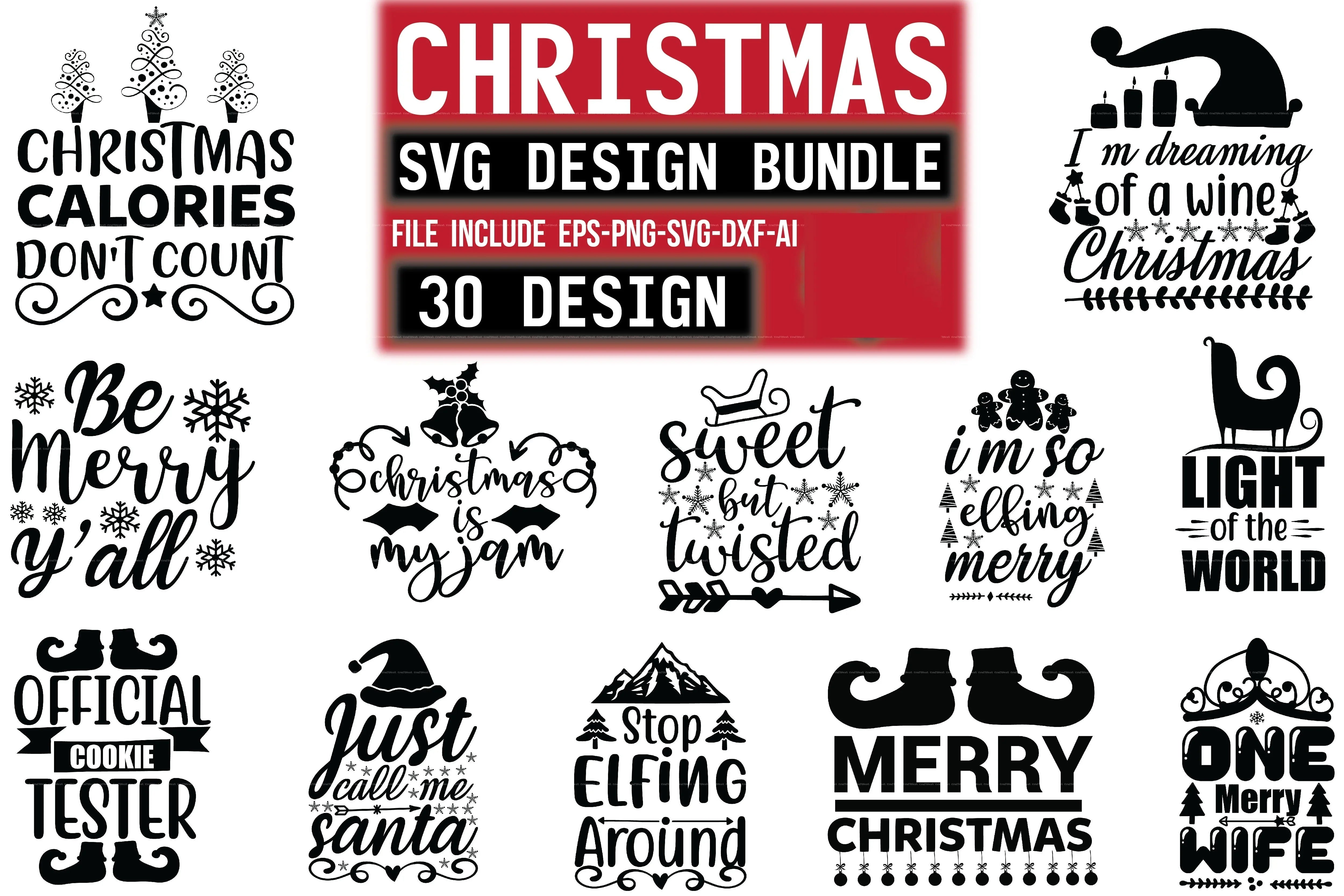 Christmas SVG Bundle
