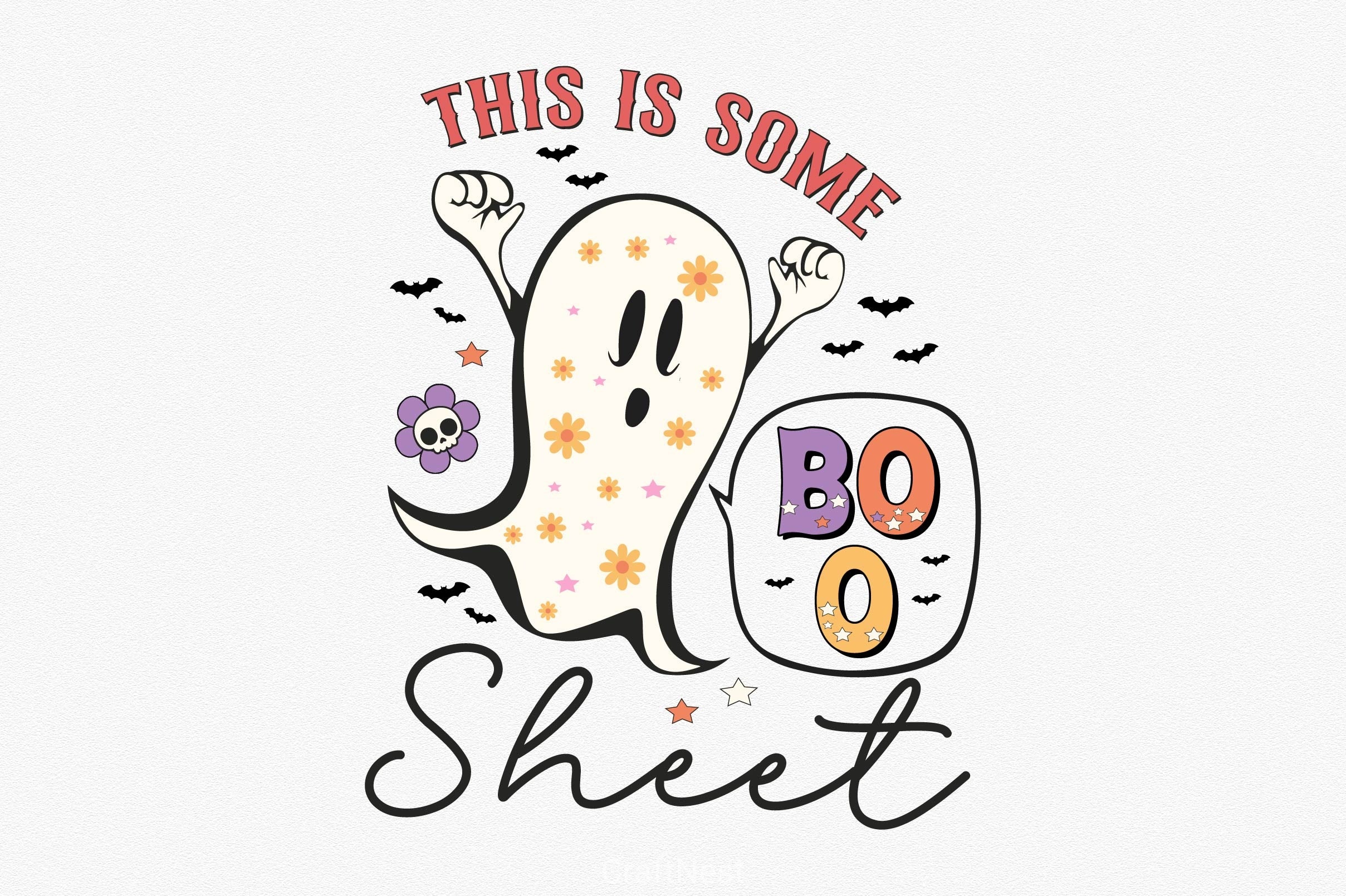 This Is Some Boo Sheet Clipart Bundle