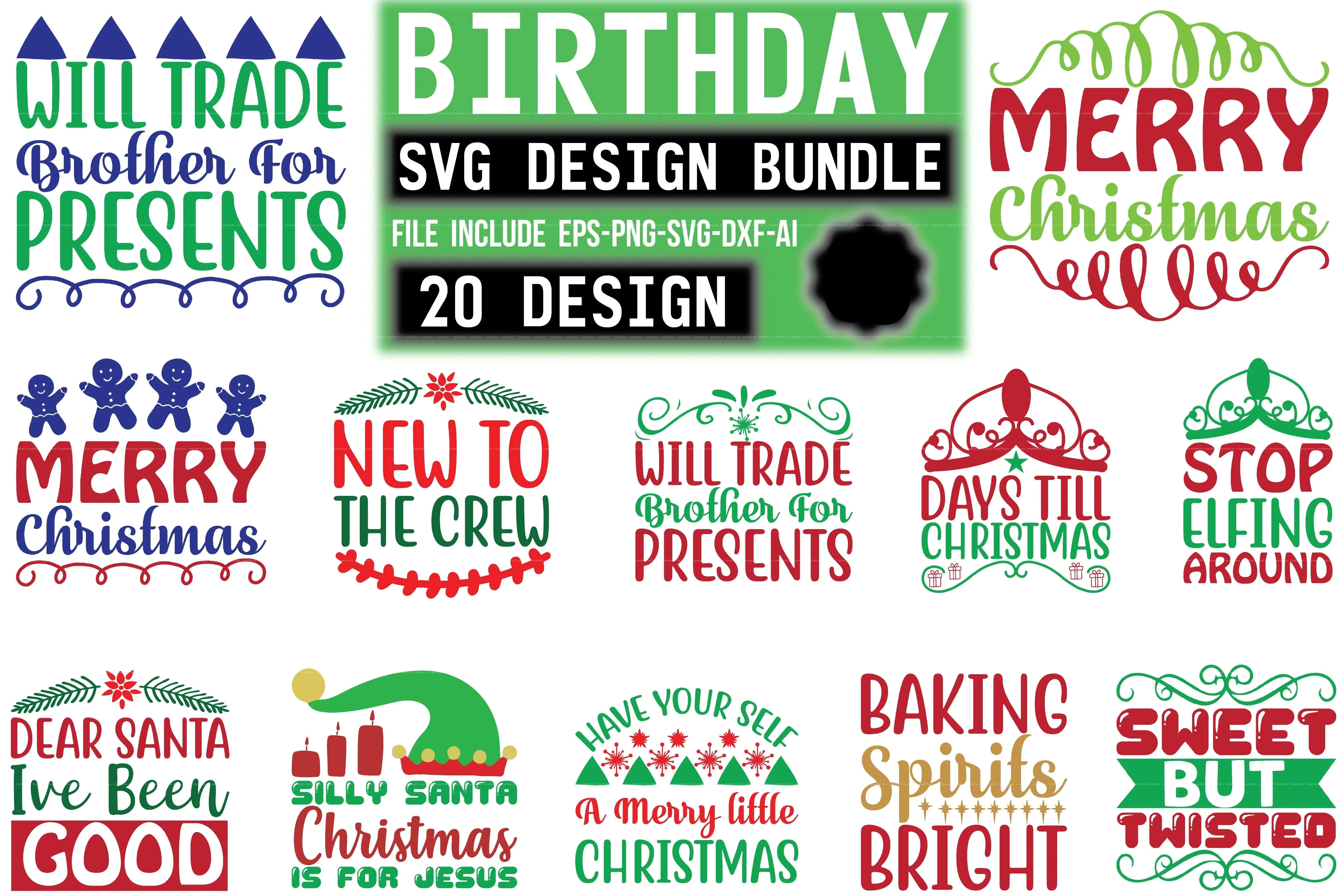 Christmas Design SVG Bundle