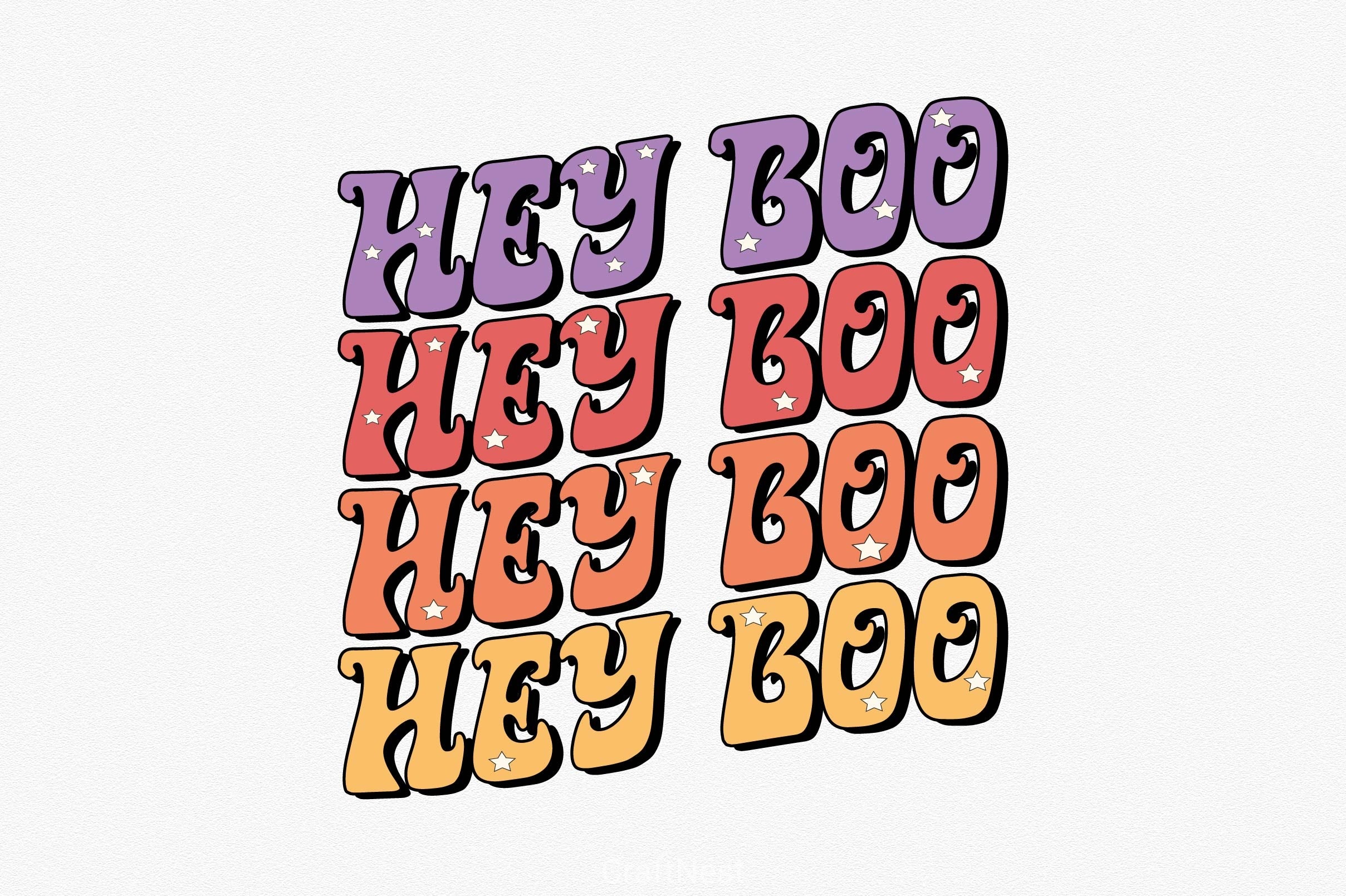 Hey Boo Clipart Bundle