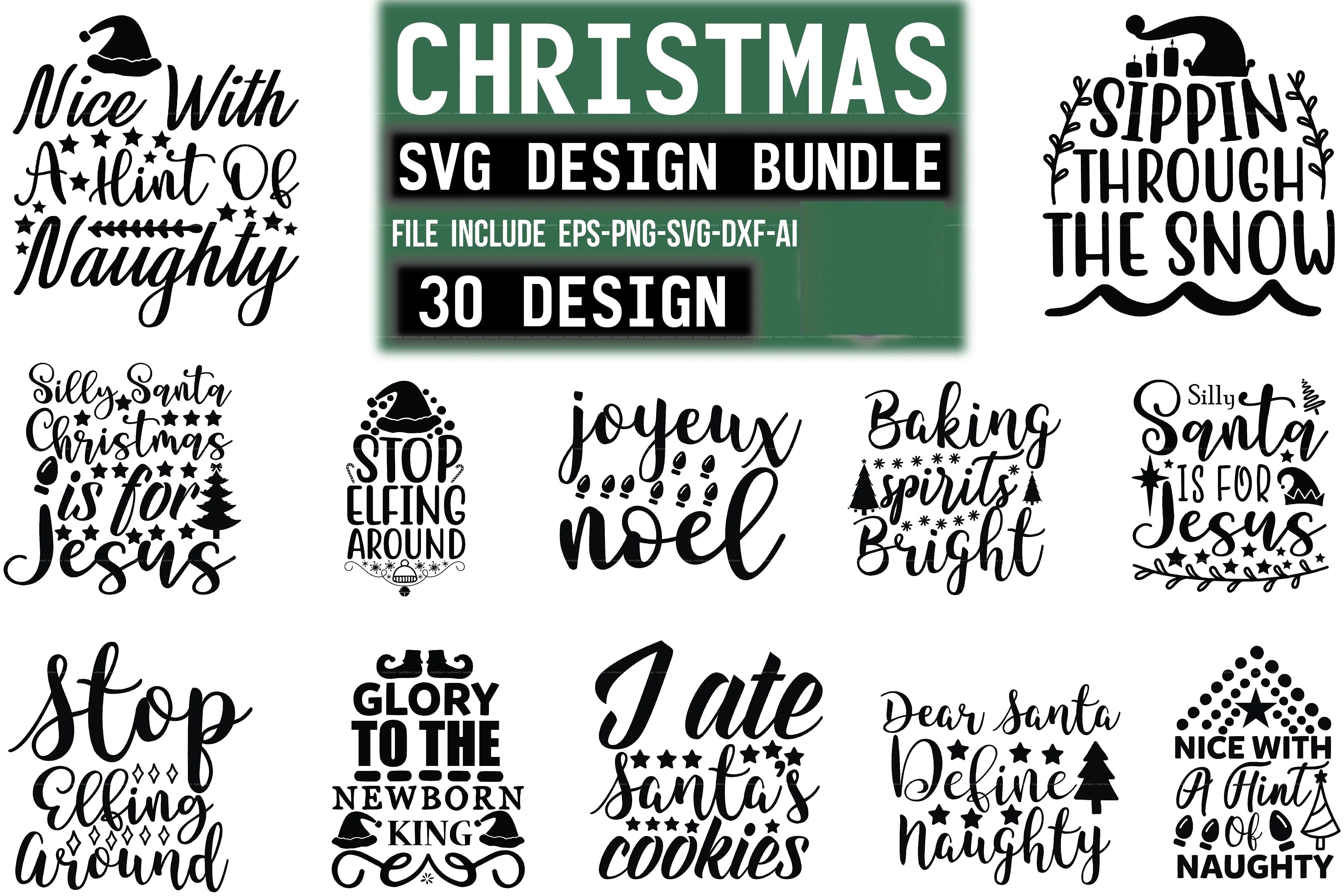 Christmas SVG Bundle