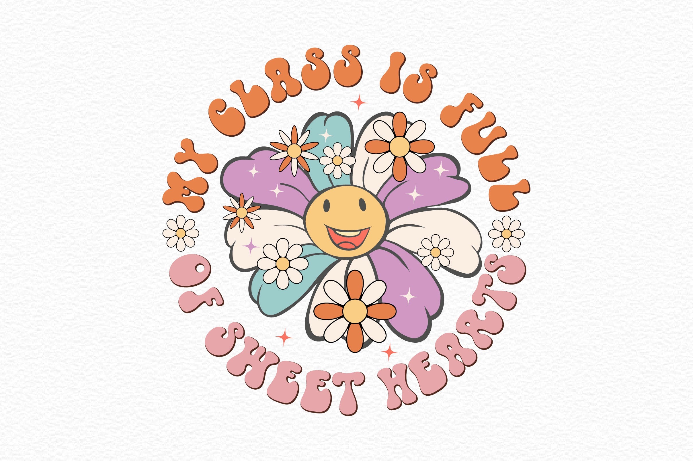 My Class Is Full Of Sweet Hearts Clipart Bundle