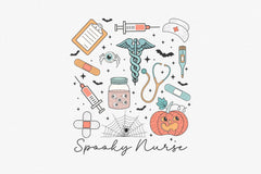 Spooky Nurse Clipart Bundle 2 - CraftNest - Digital Crafting and Art