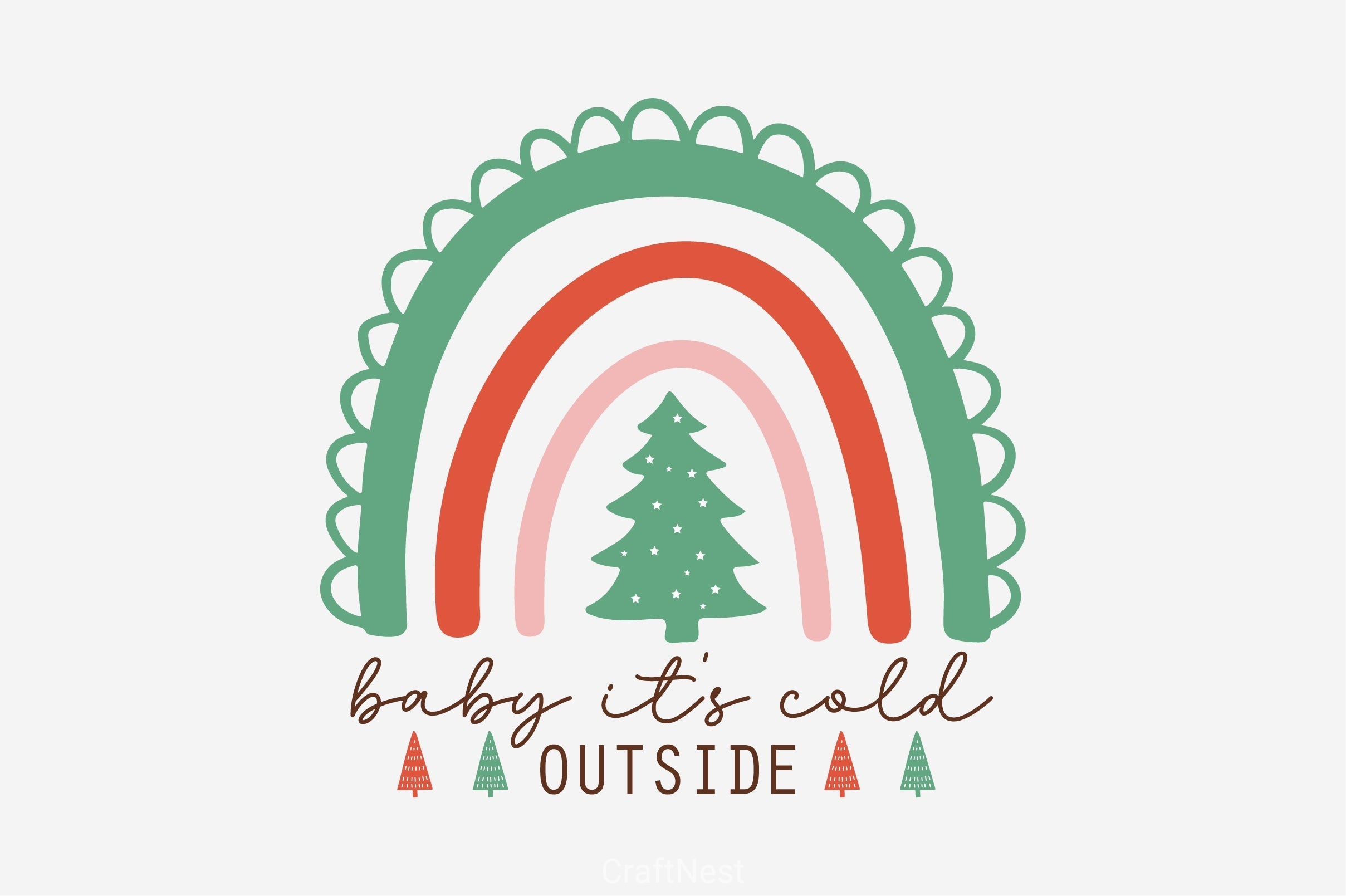 Baby It's Cold Outside SVG Bundle