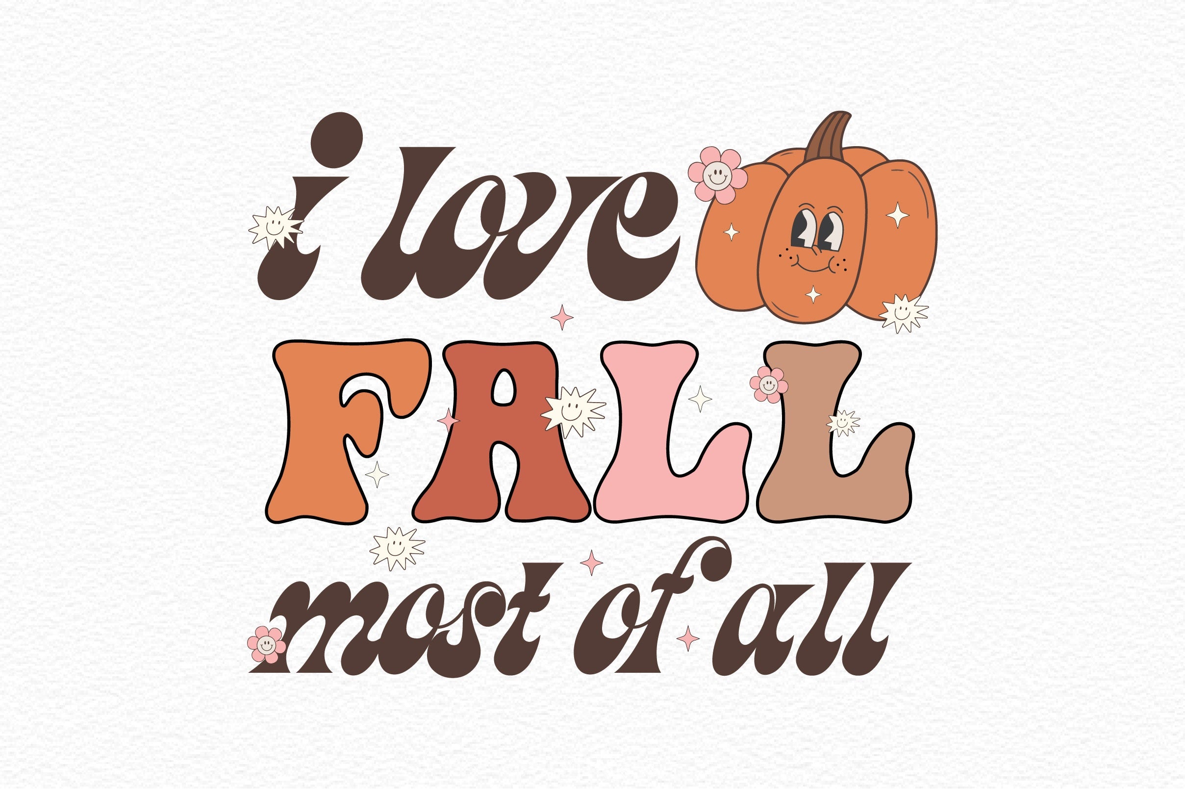 I Love Fall Most Of All Clipart Bundle