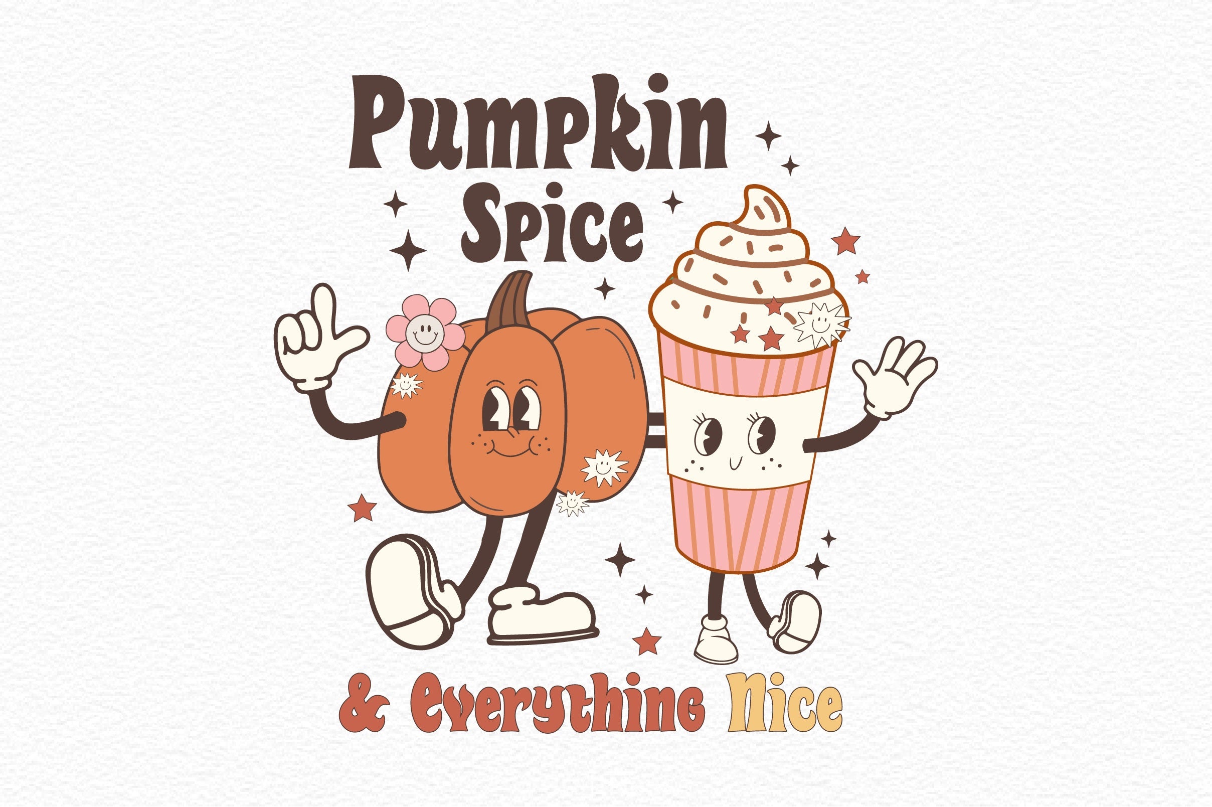 Pumpkin Spice & Everything Nice Clipart Bundle