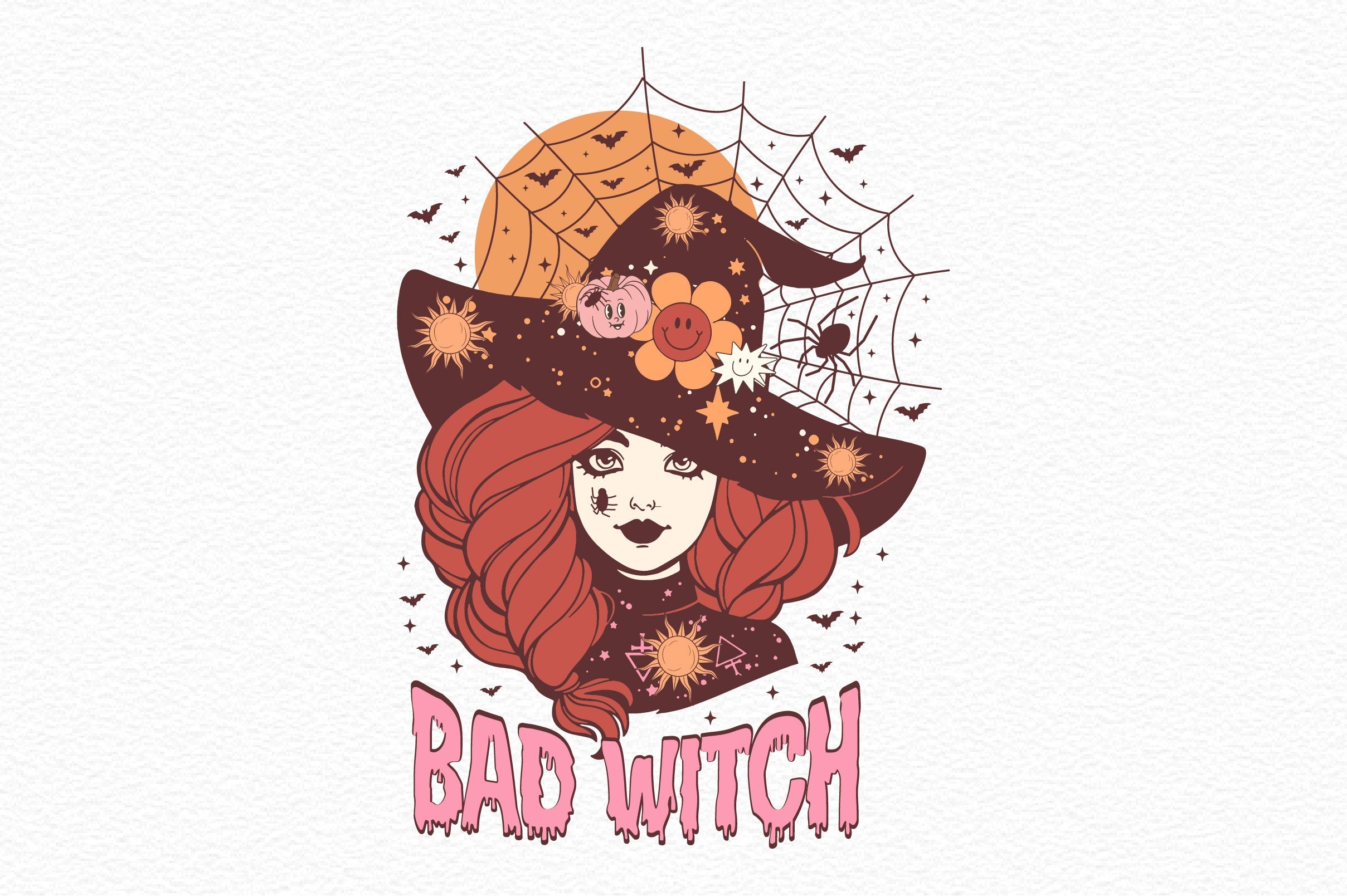 Bad Witch Clipart Bundle
