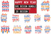 New Year 2025 SVG Bundle