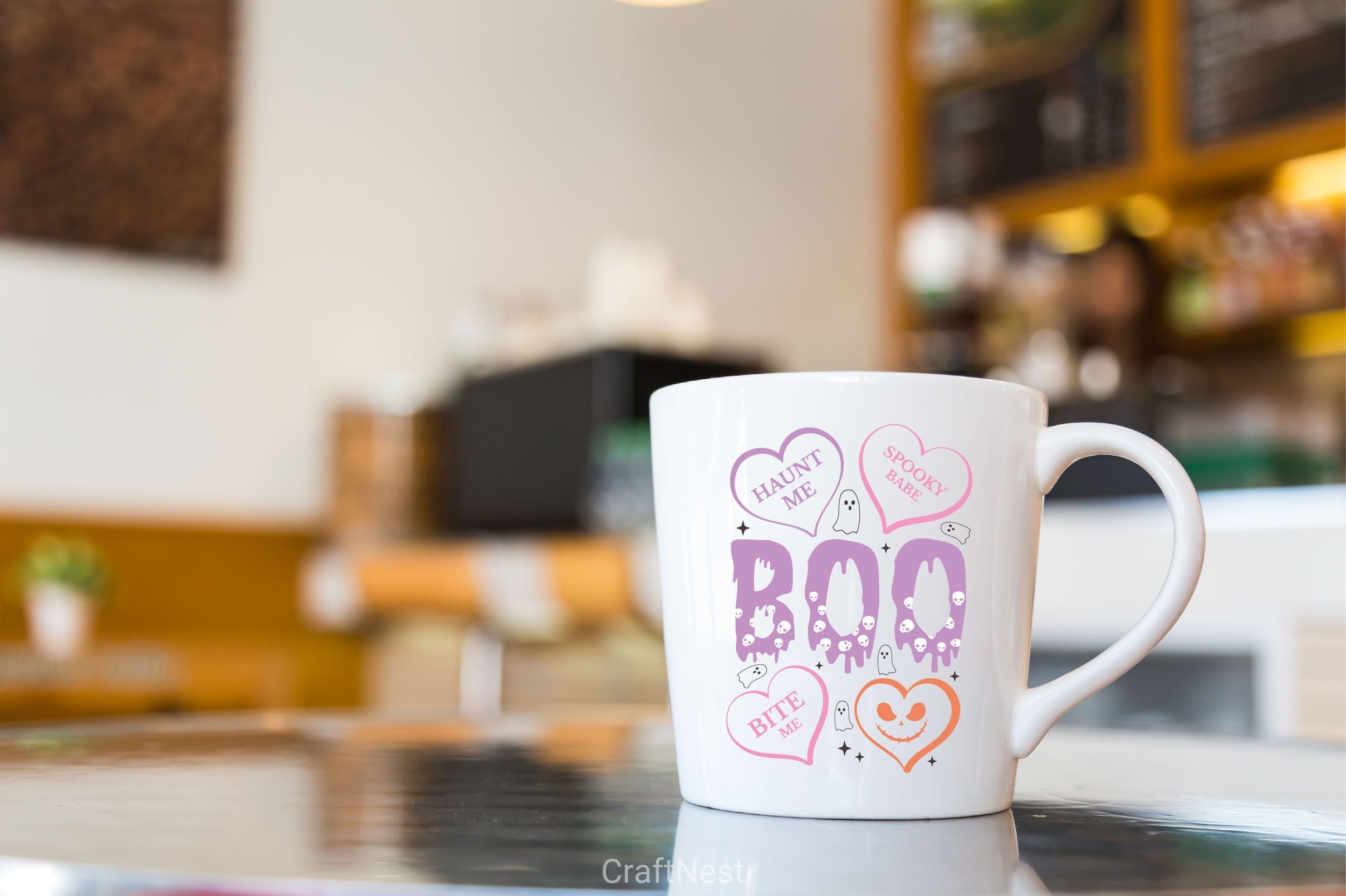 Haunt Me Spooky Babe Boo Bite Me SVG Bundle