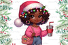 Christmas Girl Fashion Clipart Bundle 2
