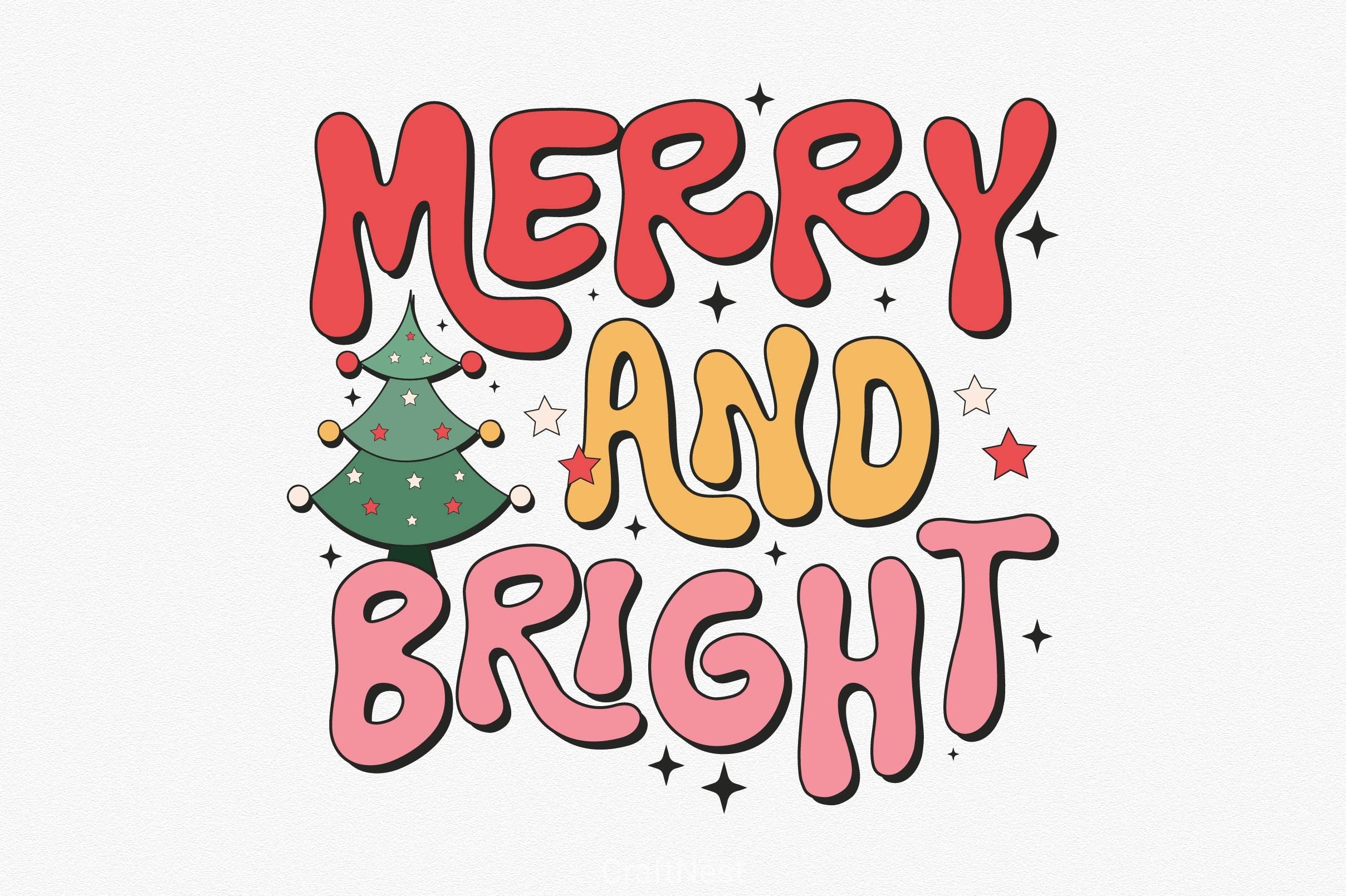 Merry & Bright Clipart Bundle