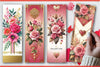 Valentine's Day Rose Bookmarks