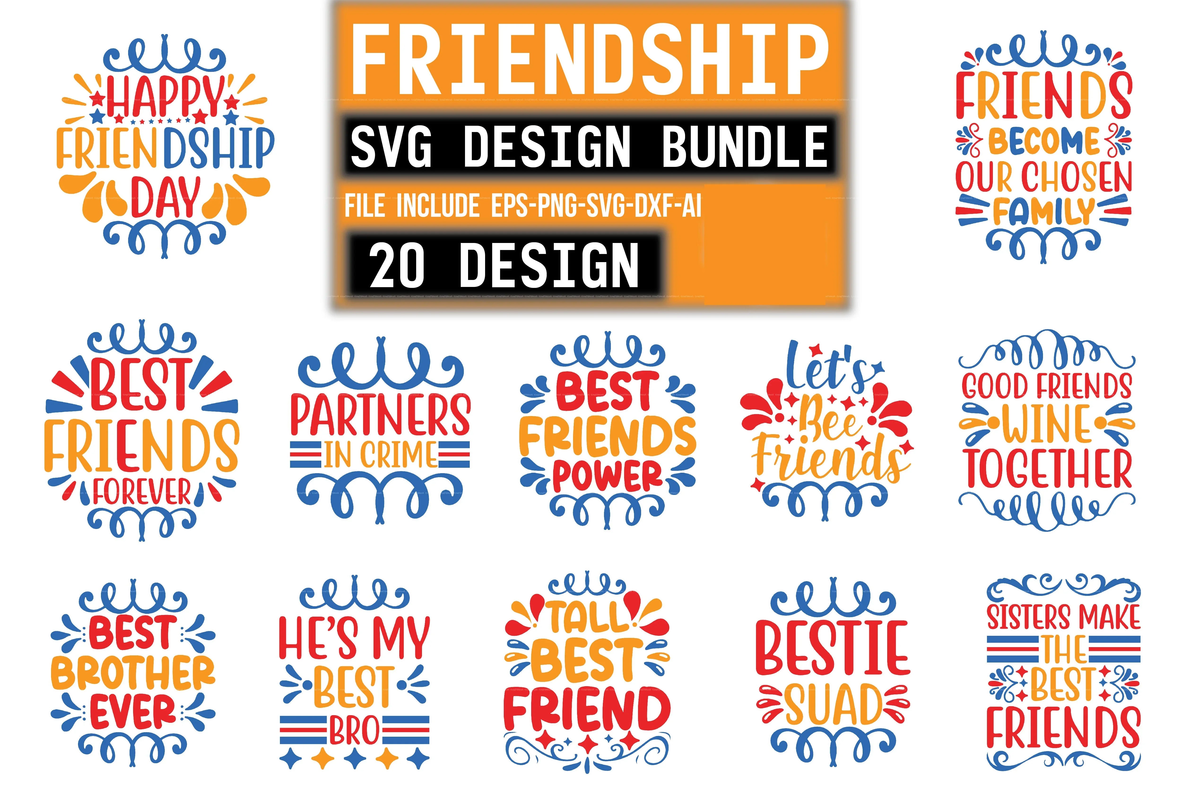 Friendship SVG Bundle