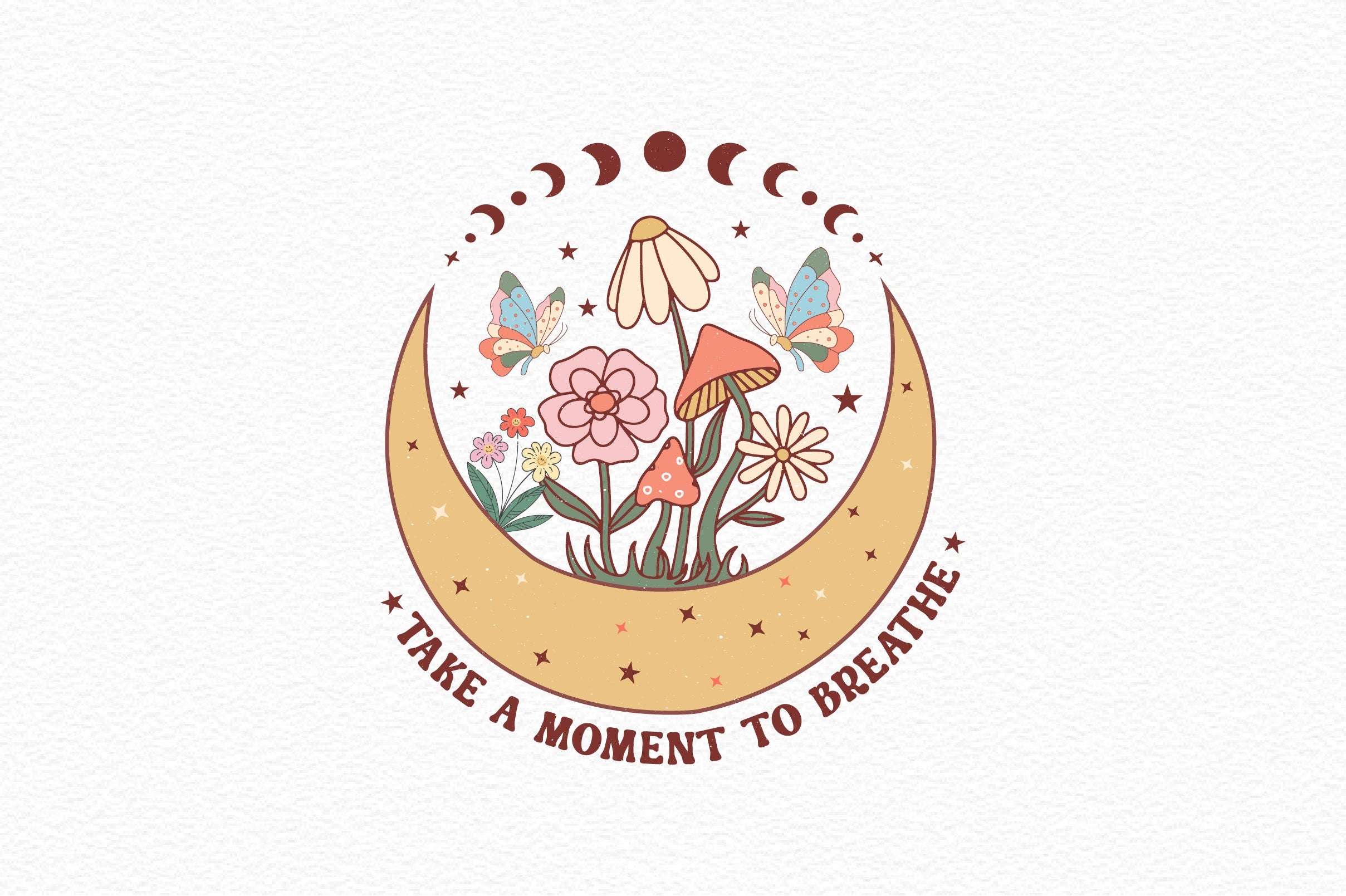 Take A Moment To Breathe SVG Bundle