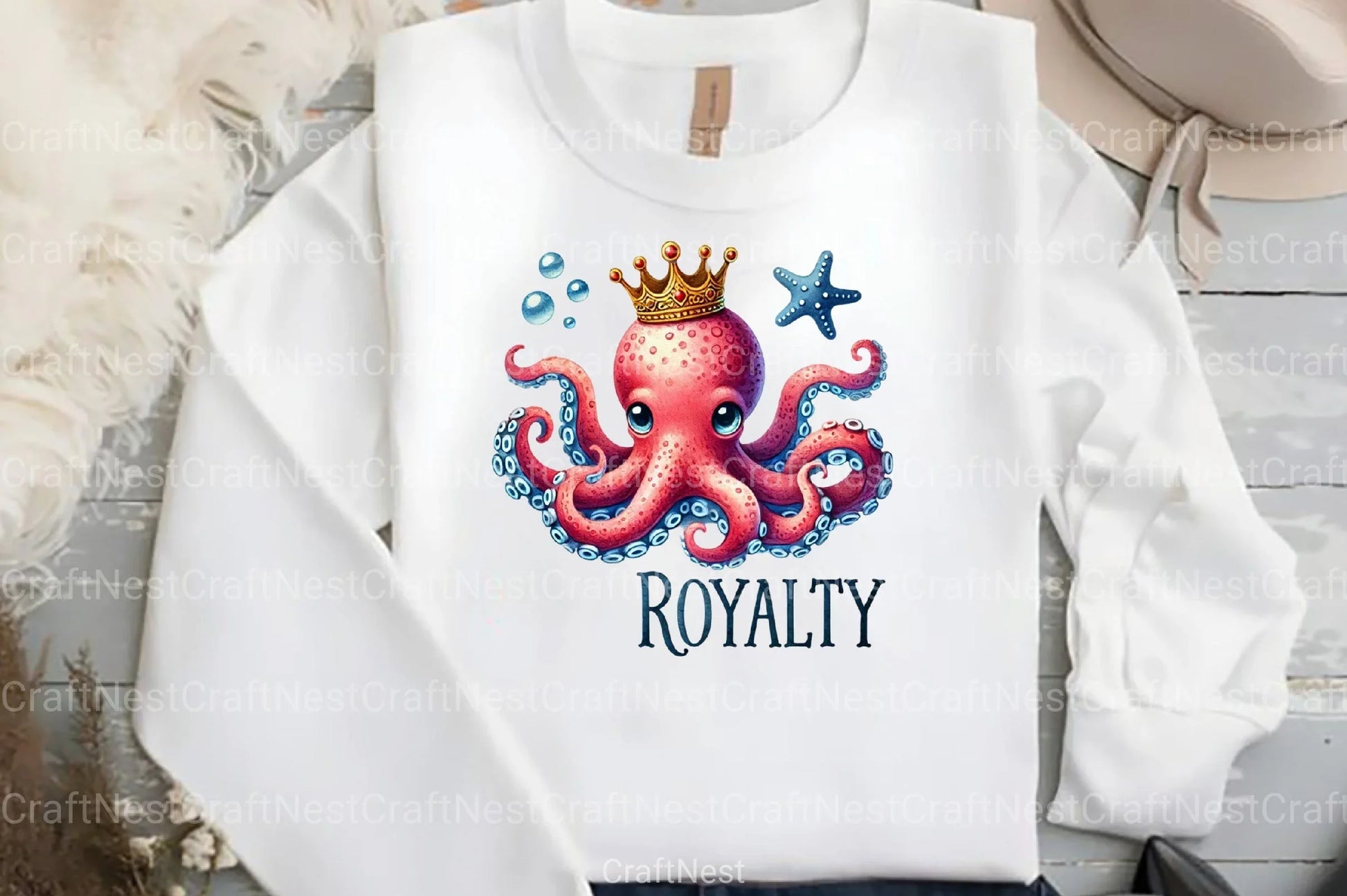 Cute Octopus Clipart Bundle 21 - CraftNest - Digital Crafting and Art