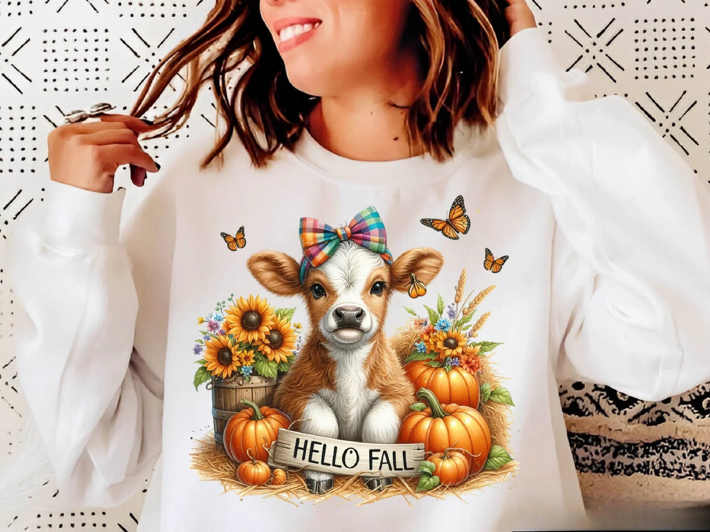 Autumn Highland Cow Clipart Bundle - CraftNest - Digital Crafting and Art