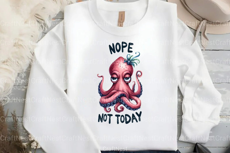 Nope Not Today Clipart Bundle - CraftNest - Digital Crafting and Art