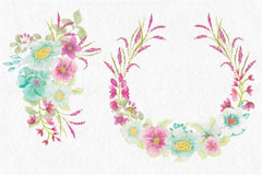 Pink Veronica Clip Art Pack Clipart Bundle - CraftNest - Digital Crafting and Art