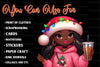 Christmas Girl Design Clipart Bundle 16