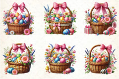 Easter Basket Clipart Bundle - CraftNest - Digital Crafting and Art