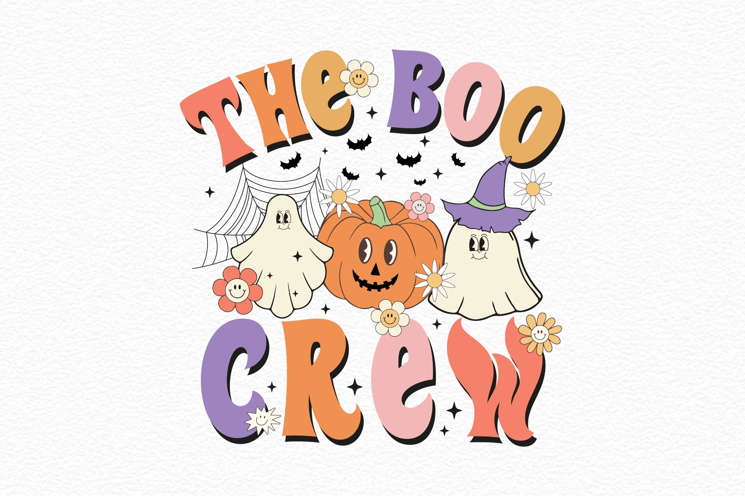 The Boo Crew Clipart Bundle